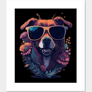 Cute Dog Graphic Illustration Designs Posters and Art